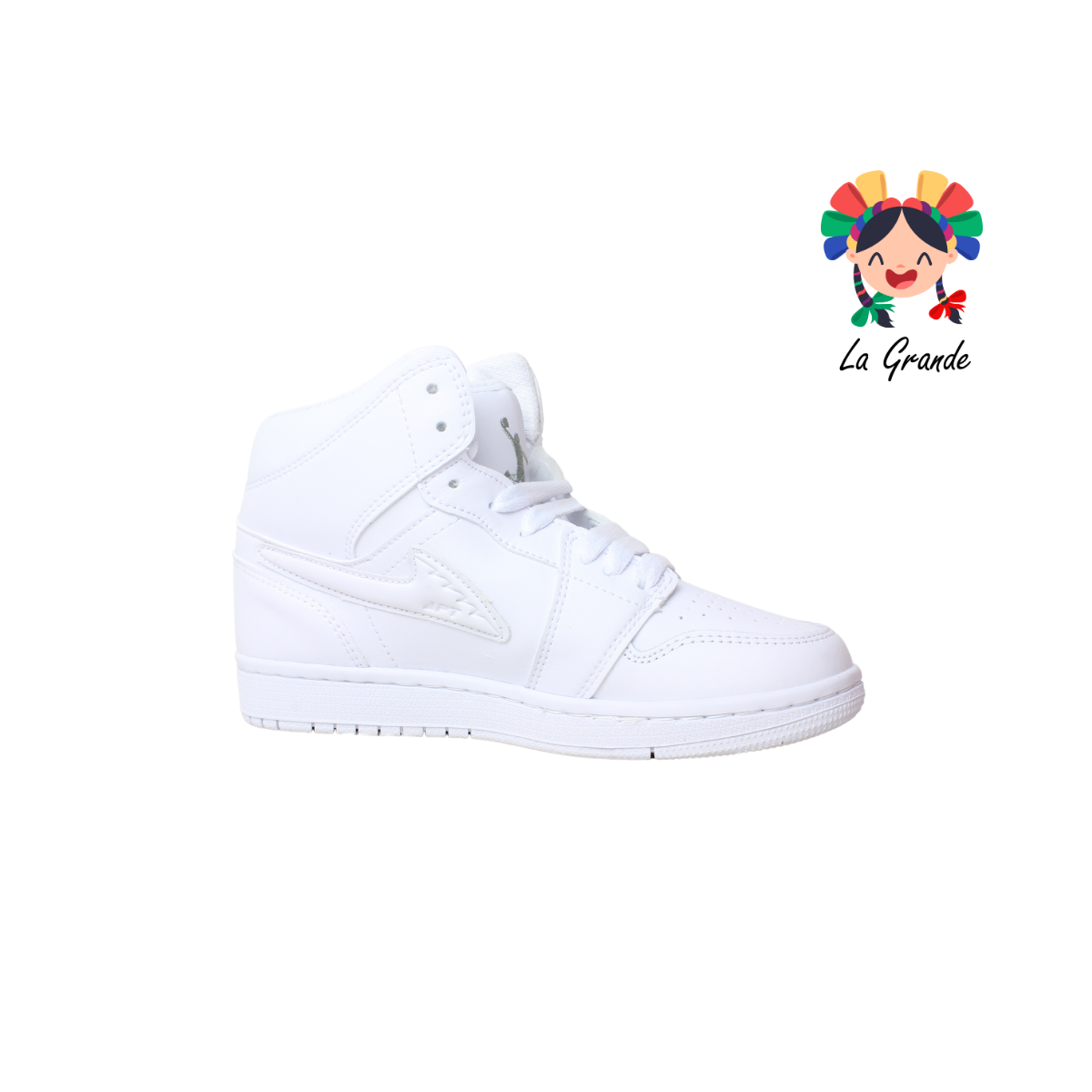 023 APT Blanco Blanco Tenis Casual para Dama, Joven y Caballero