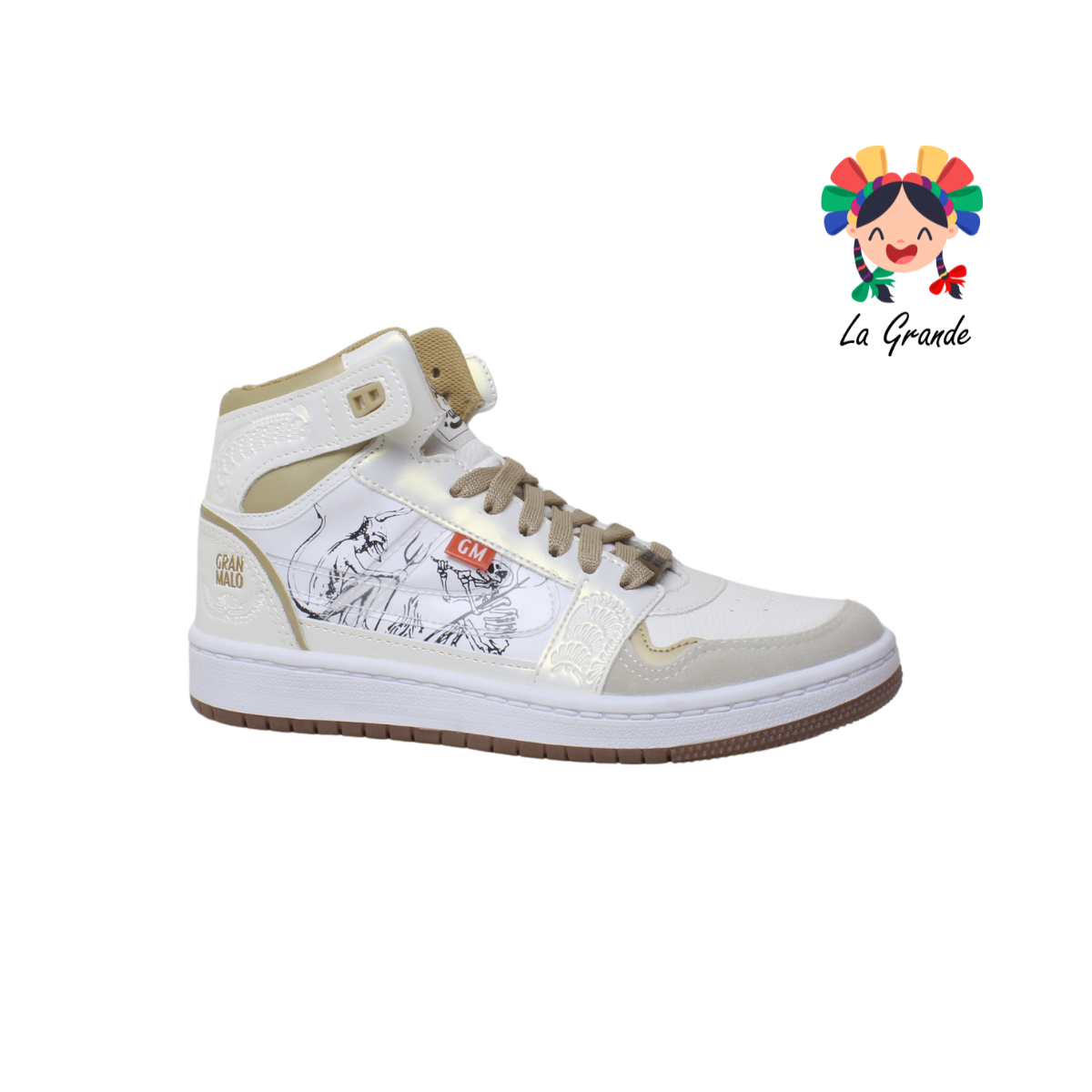 190052 PANAM Latte Beige Bota Urban Edición Gran Malo para Dama y Caballero Nacional Original