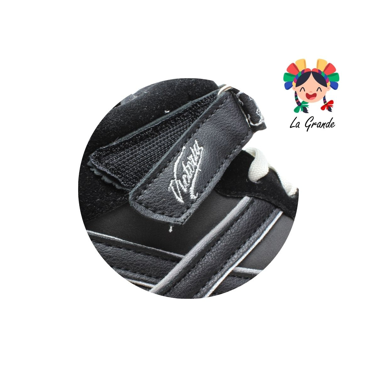190085 PANAM Negro Victoria Tenis Casual para Dama y Joven Nacional Original