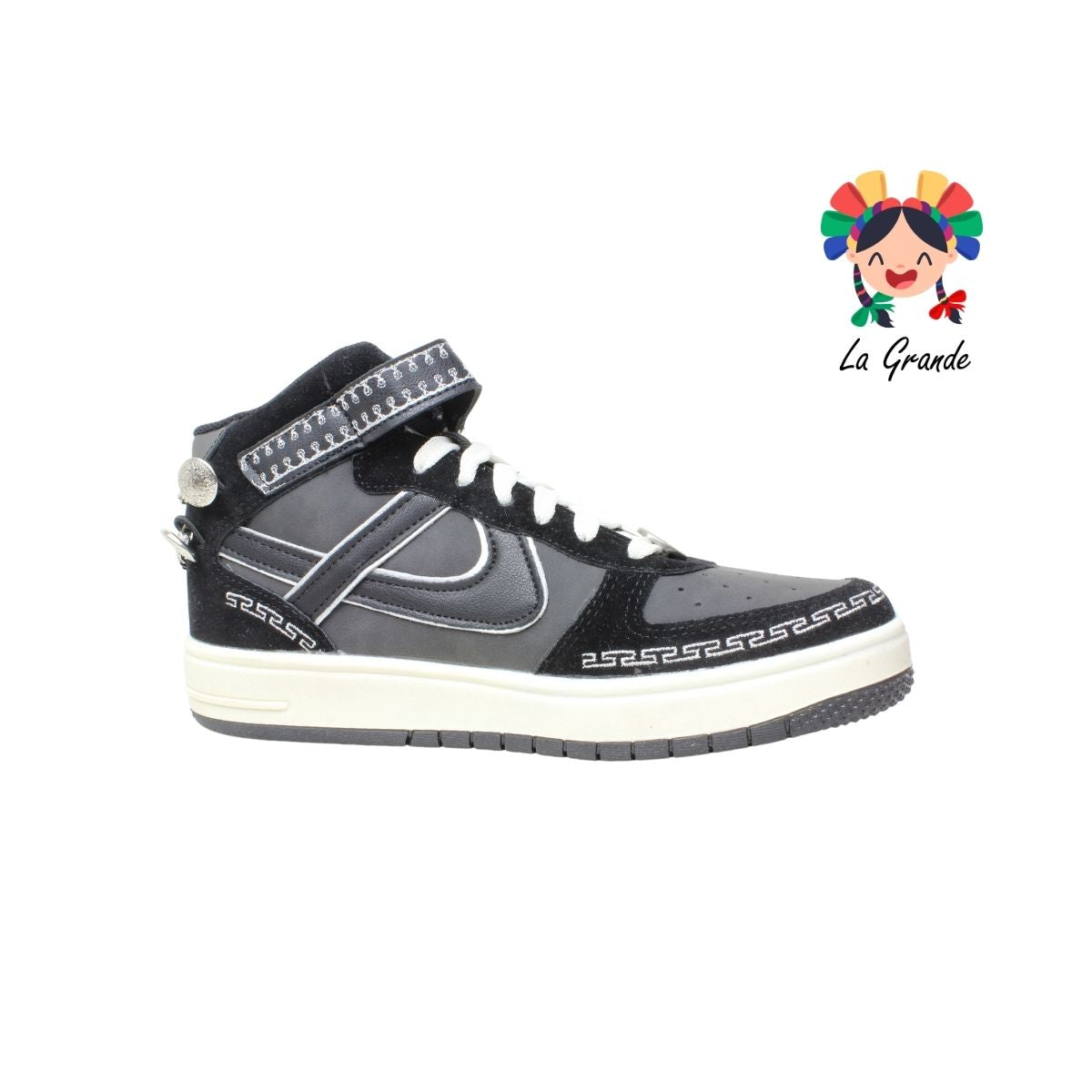 190085 PANAM Negro Victoria Tenis Casual para Dama y Joven Nacional Original