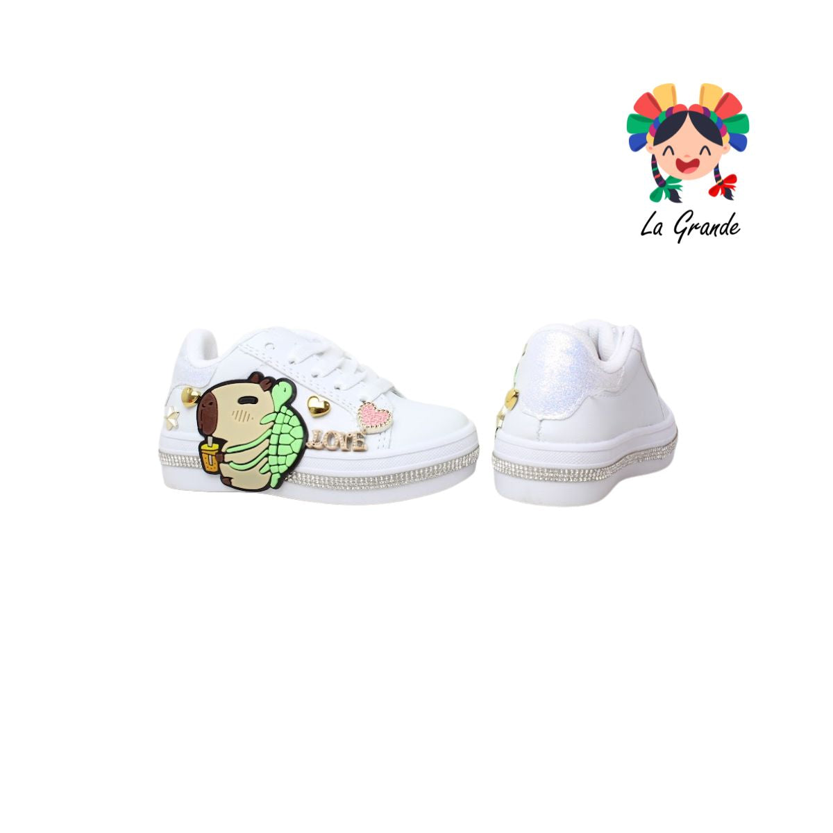 1920 FRIDAYS Blanco Tenis Casual para Niña