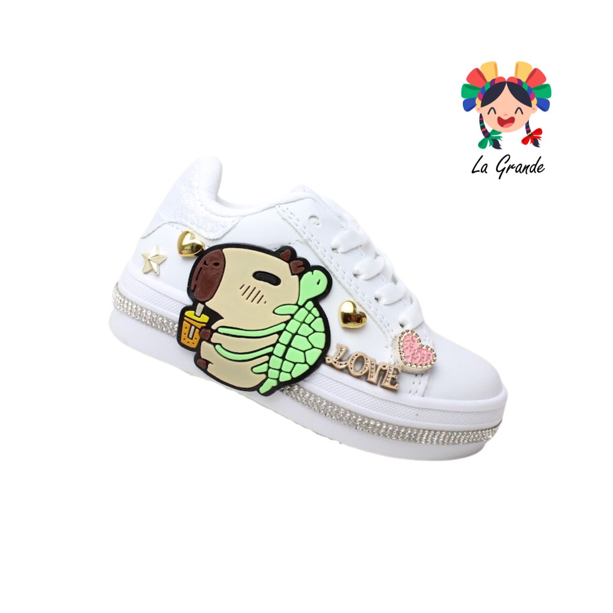 1920 FRIDAYS Blanco Tenis Casual para Niña