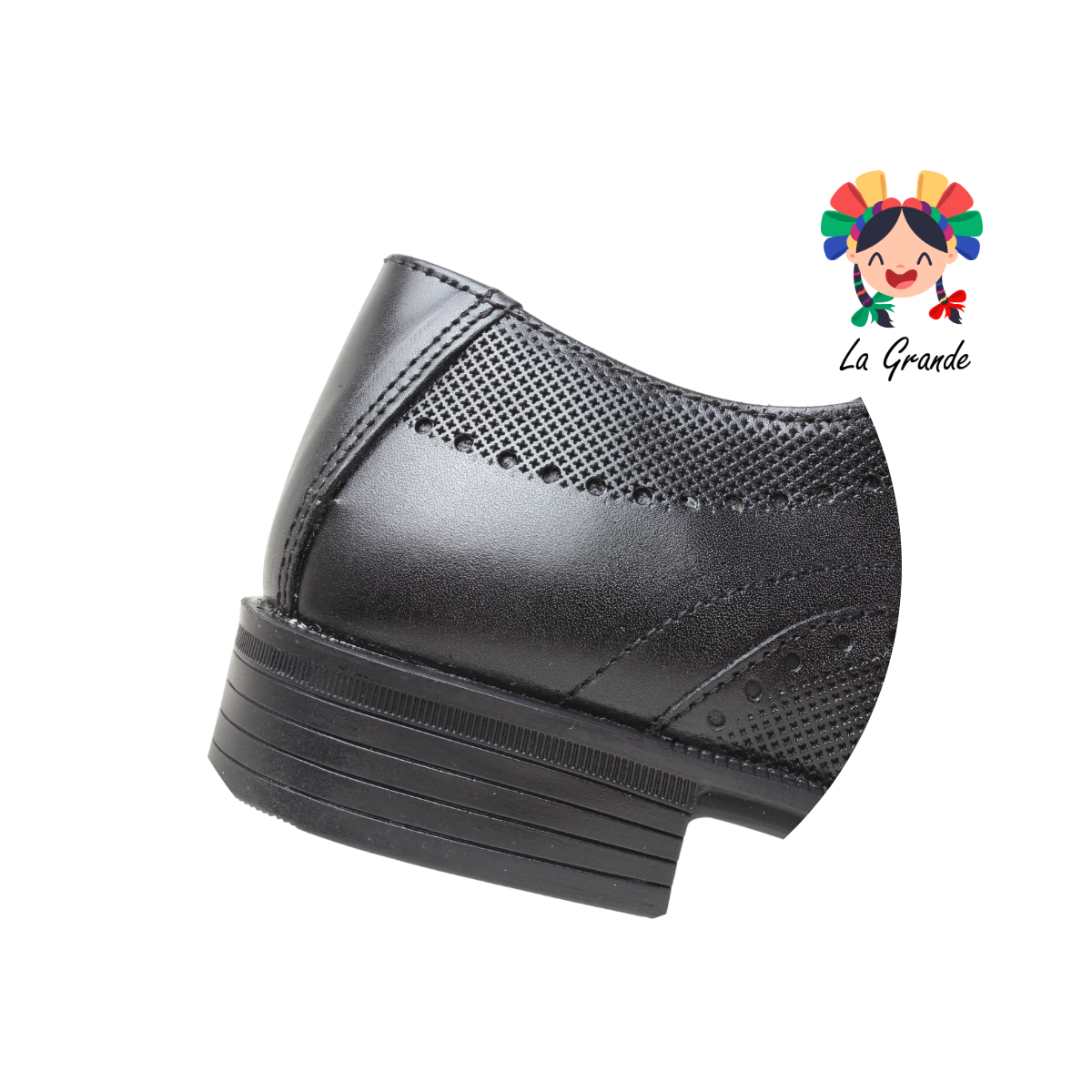 197 ROMANOS Negro Piel Zapato de Vestir para Caballero