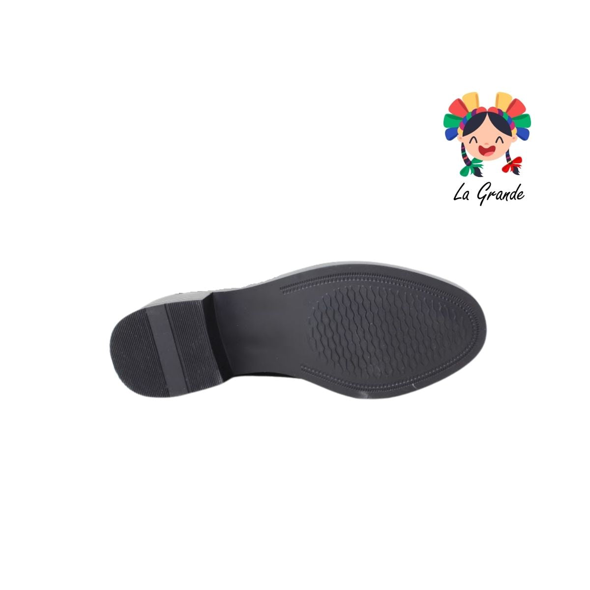 2000 AMPARO Negro Piel Bota para Dama