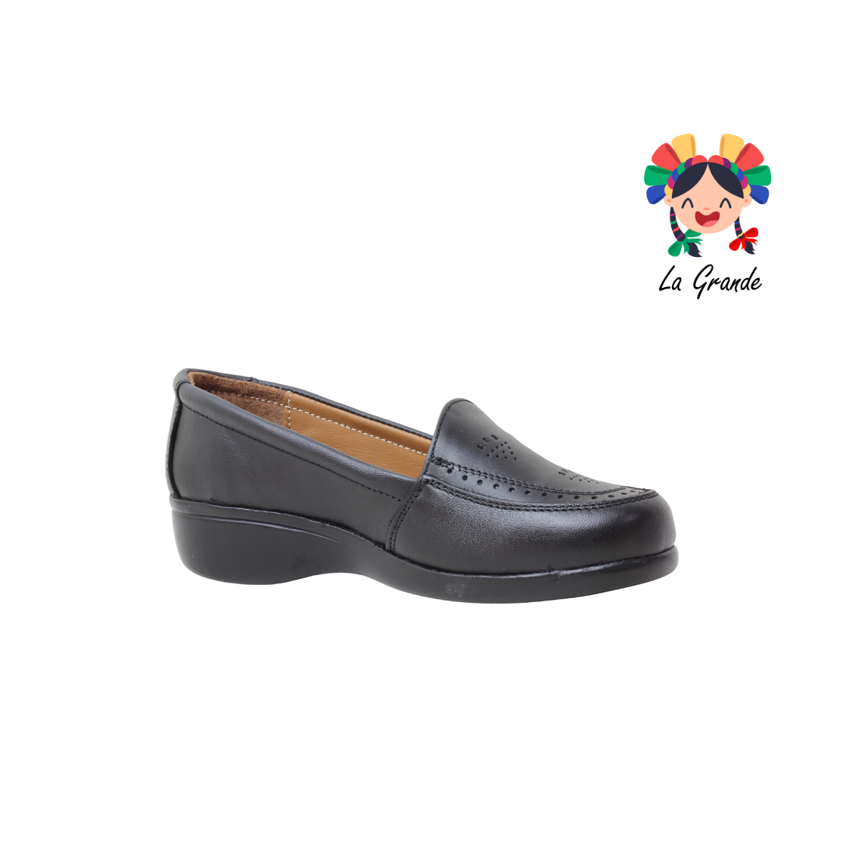 2003 MAXI CONFORT Negro Piel Zapato Casual para Dama