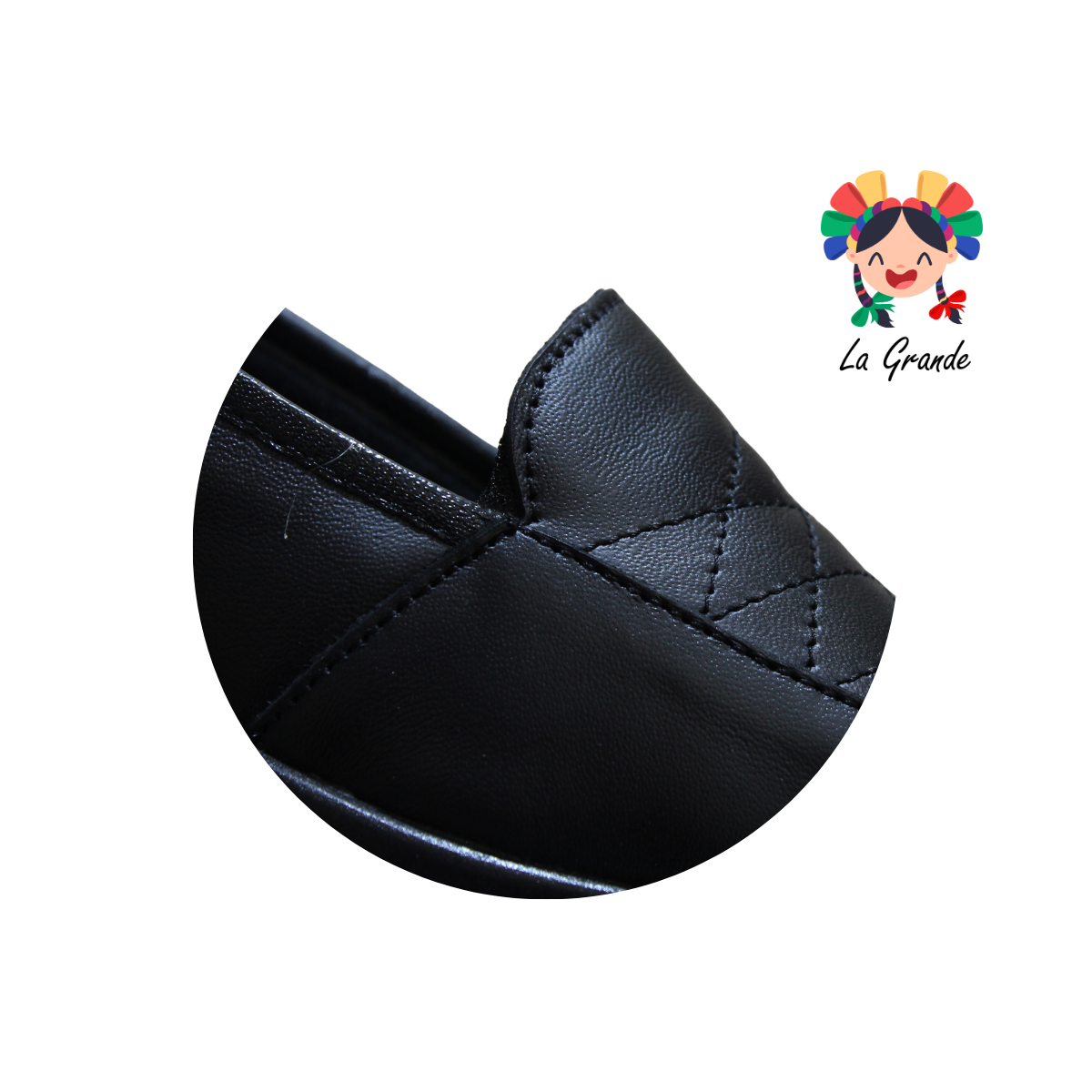 2005 NUBE Negro Piel Zapato Confort para Dama