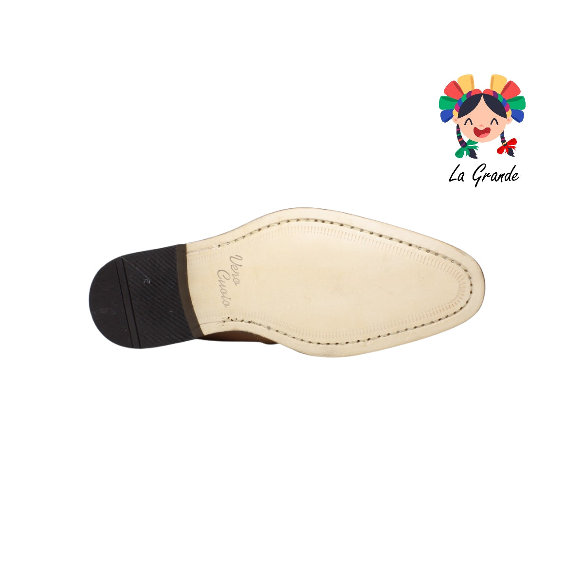 109 GARDEL Coñac Atanado Piel Zapato Mocasin para Caballero