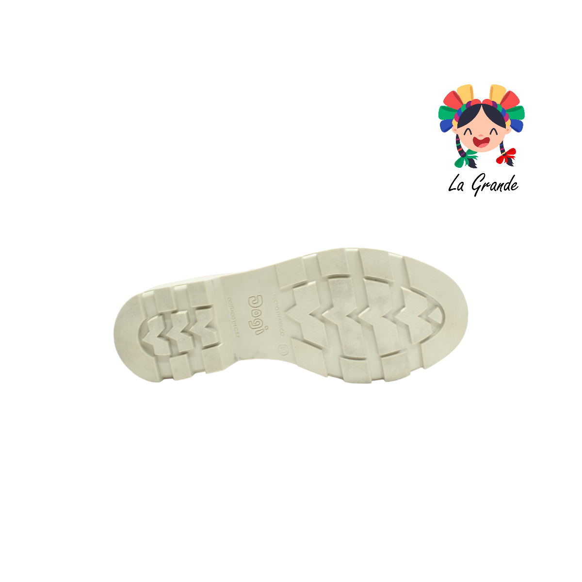 2806 DOGI Rosa Piel Zapato Casual para Niña y Dama