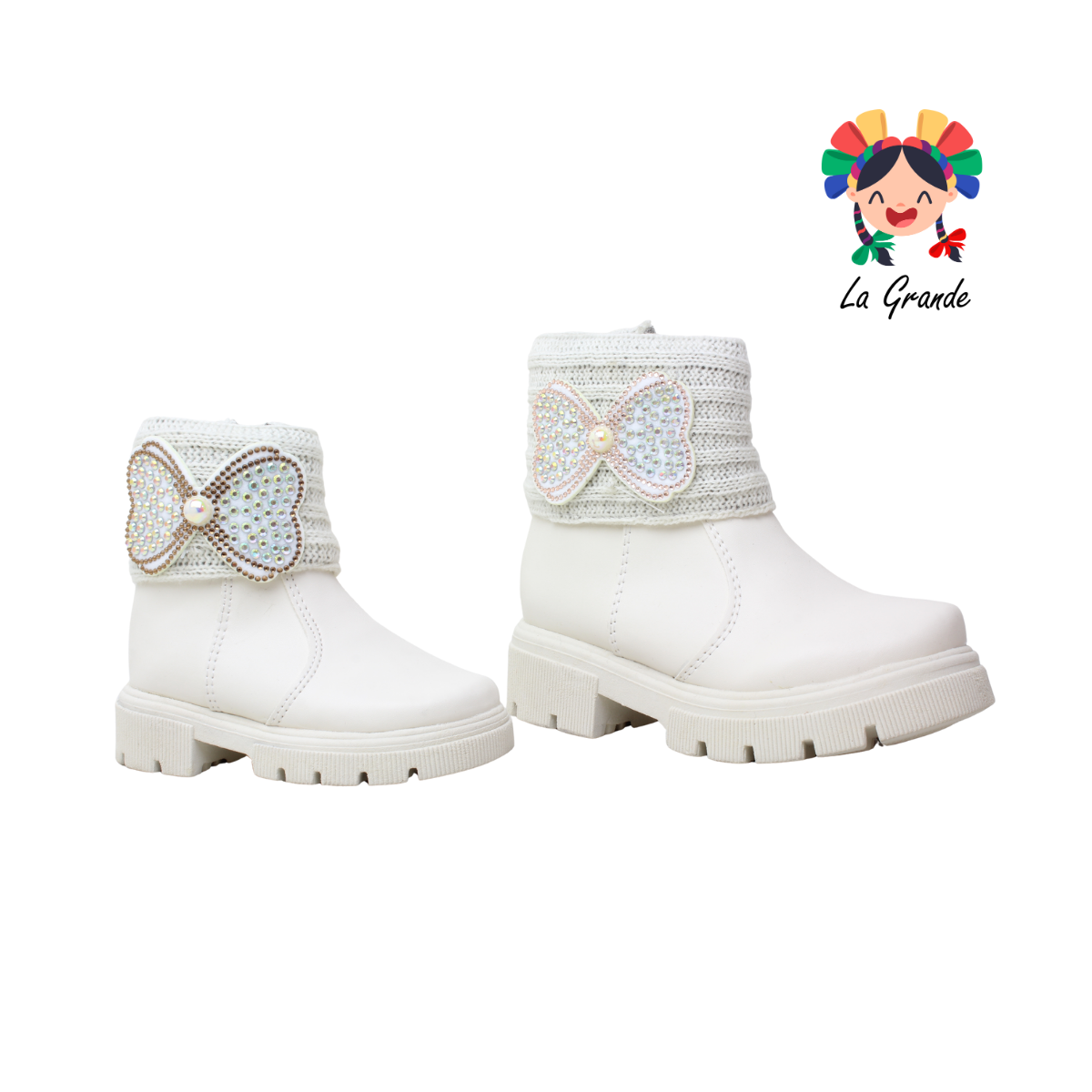 2025 ROCHART'S Latte Nairobi Bota Casual para Niña