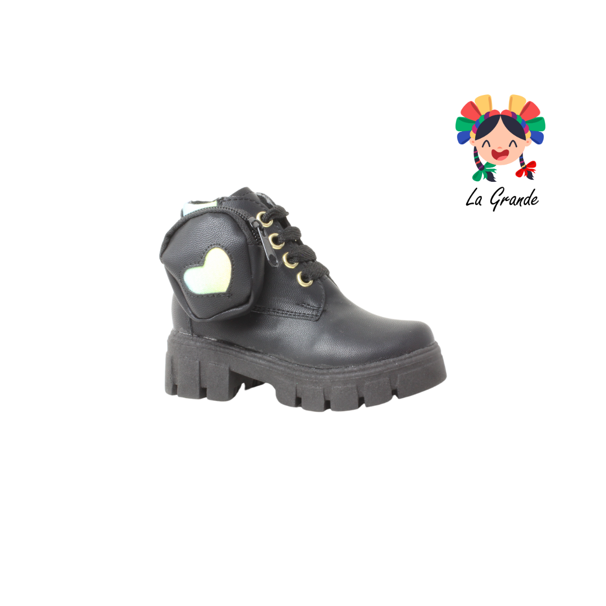 2030 ANDRE LOV Negro Sint Bota Casual para Niña