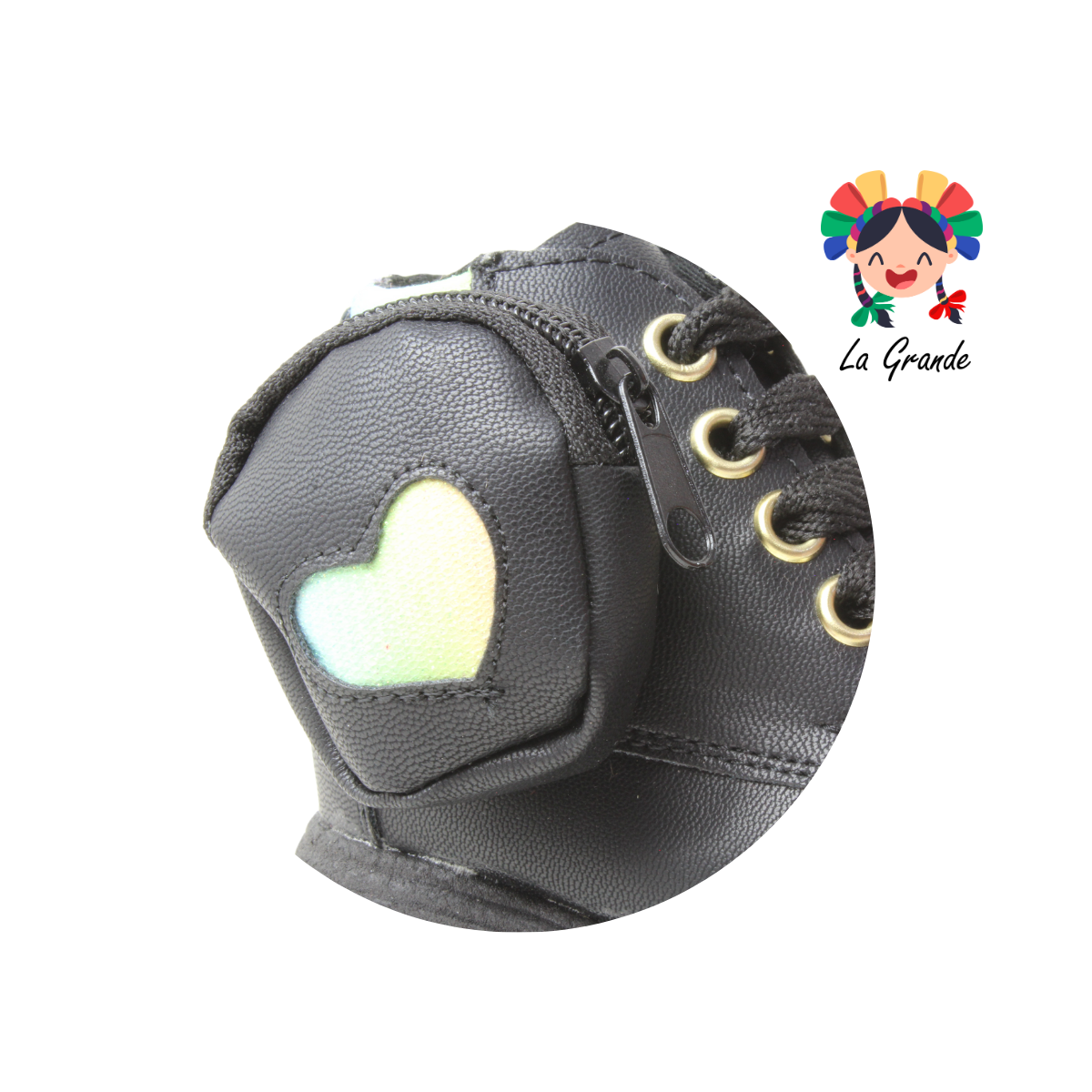 2030 ANDRE LOV Negro Sint Bota Casual para Niña