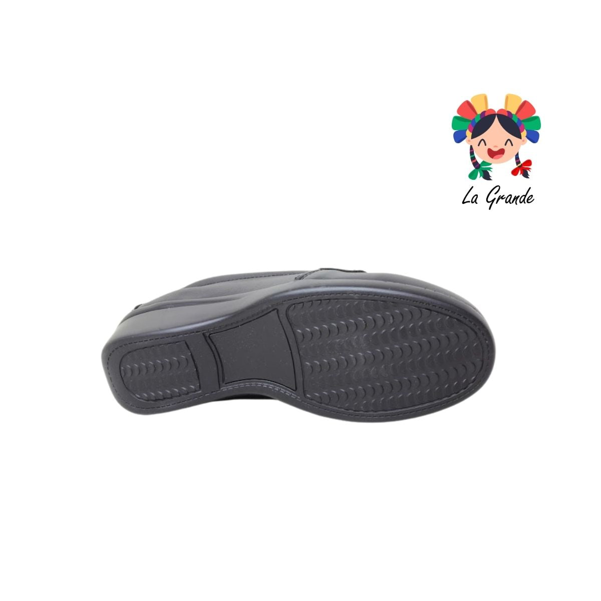2033 MAXI CONFORT Negro Piel Zapato Casual para Dama