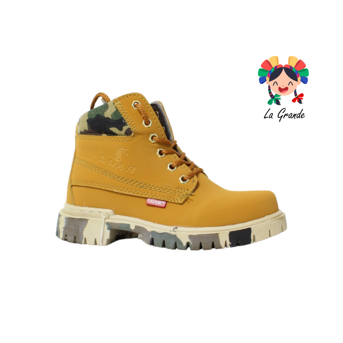 208 4 LUAR TOTAL Miel Sint Bota Casual para Dama Joven y Caballero Zapateria la Grande