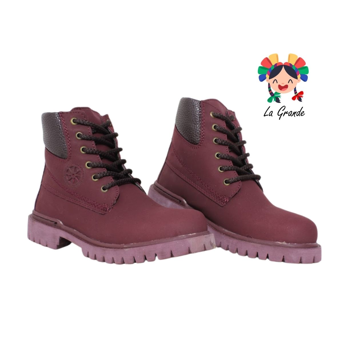 208 KOMANDER Vino Vino Nobuck Bota Casual para Caballero