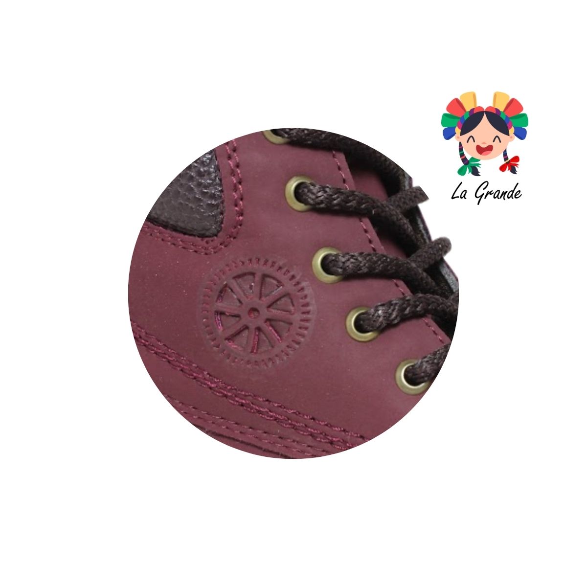 208 KOMANDER Vino Vino Nobuck Bota Casual para Caballero