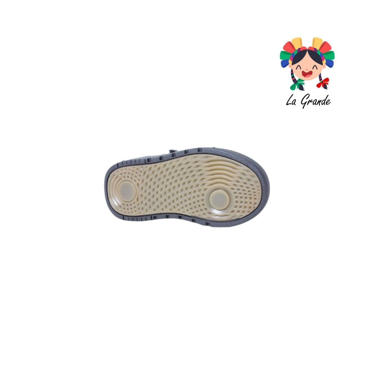 2133 ROKINO Negro Piel Zapato Escolar para Niño