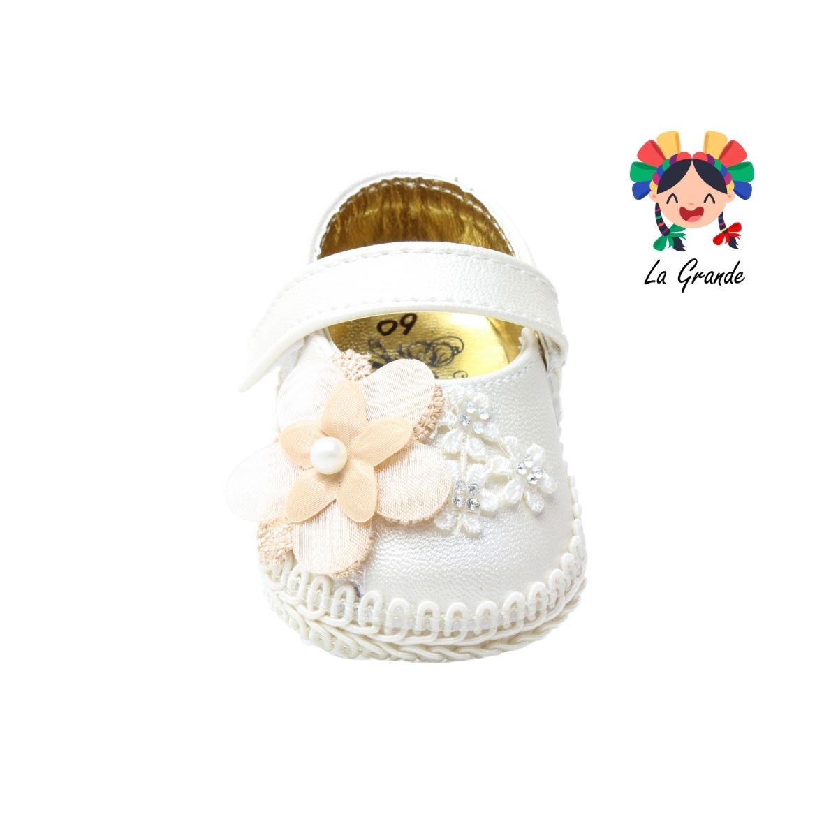 213 DAMITAS Beige Sintético Zapato Casual para Bebé