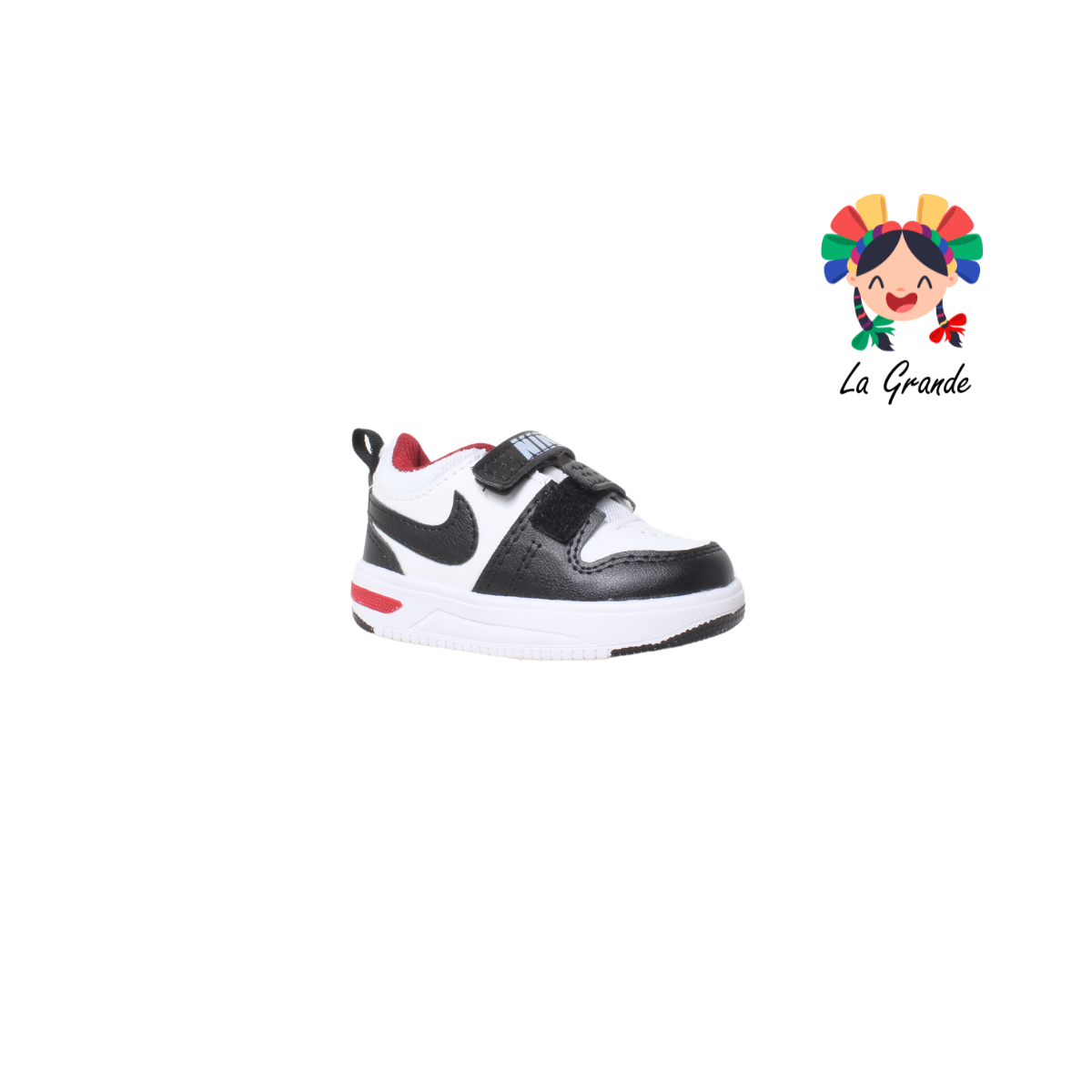 218 R-KIDS Bco Ngo Rojo Sint Tenis Casual para Niña y Niño