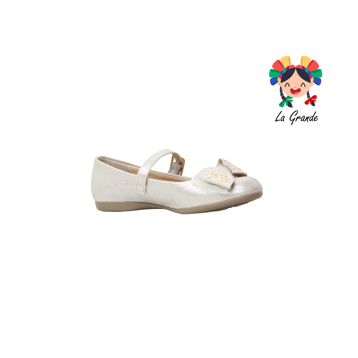 220023 TROPICANA Champagne Fantasia Balerina para Niña