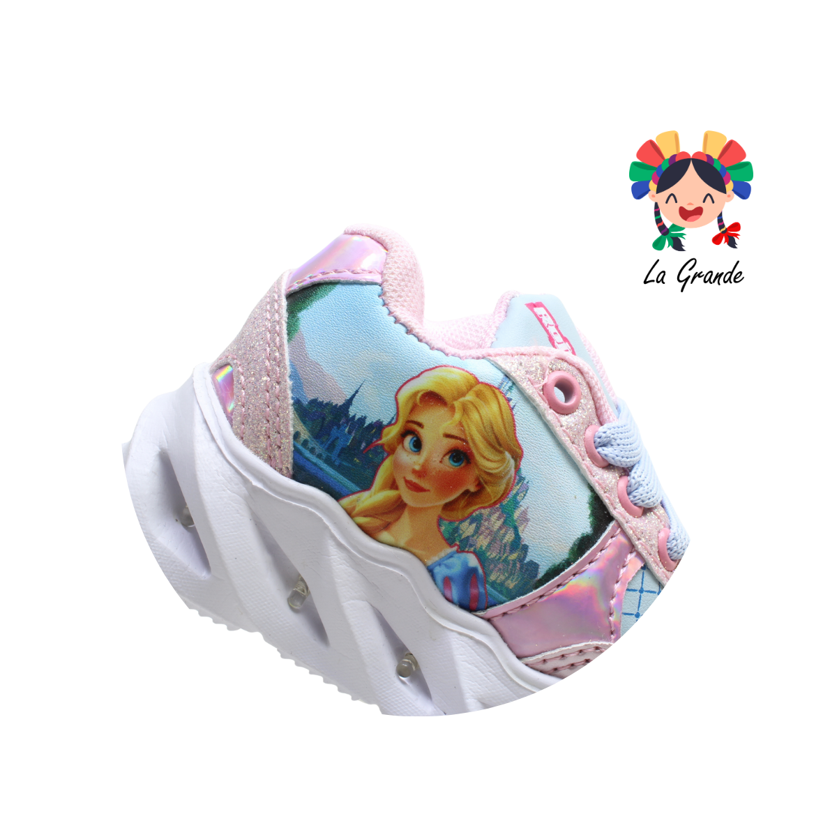 22024 PRINC ROJO ARANDANO Cielo Cielo Sintético Tenis Casual con Luces para Bebé
