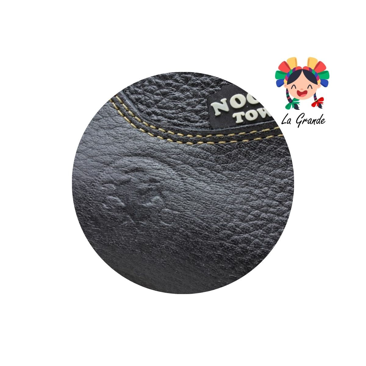 225 NOOKIE TOWN Negro Piel Bota tipo Vaquera para Caballero