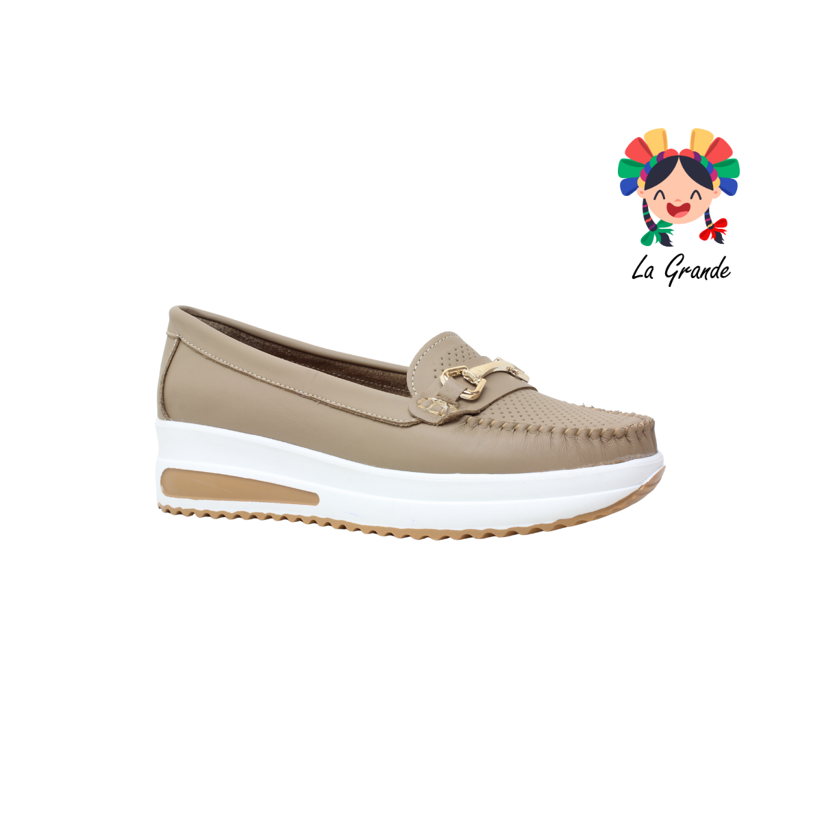 228 WILDCAT Topo Piel Zapato Casual para Dama