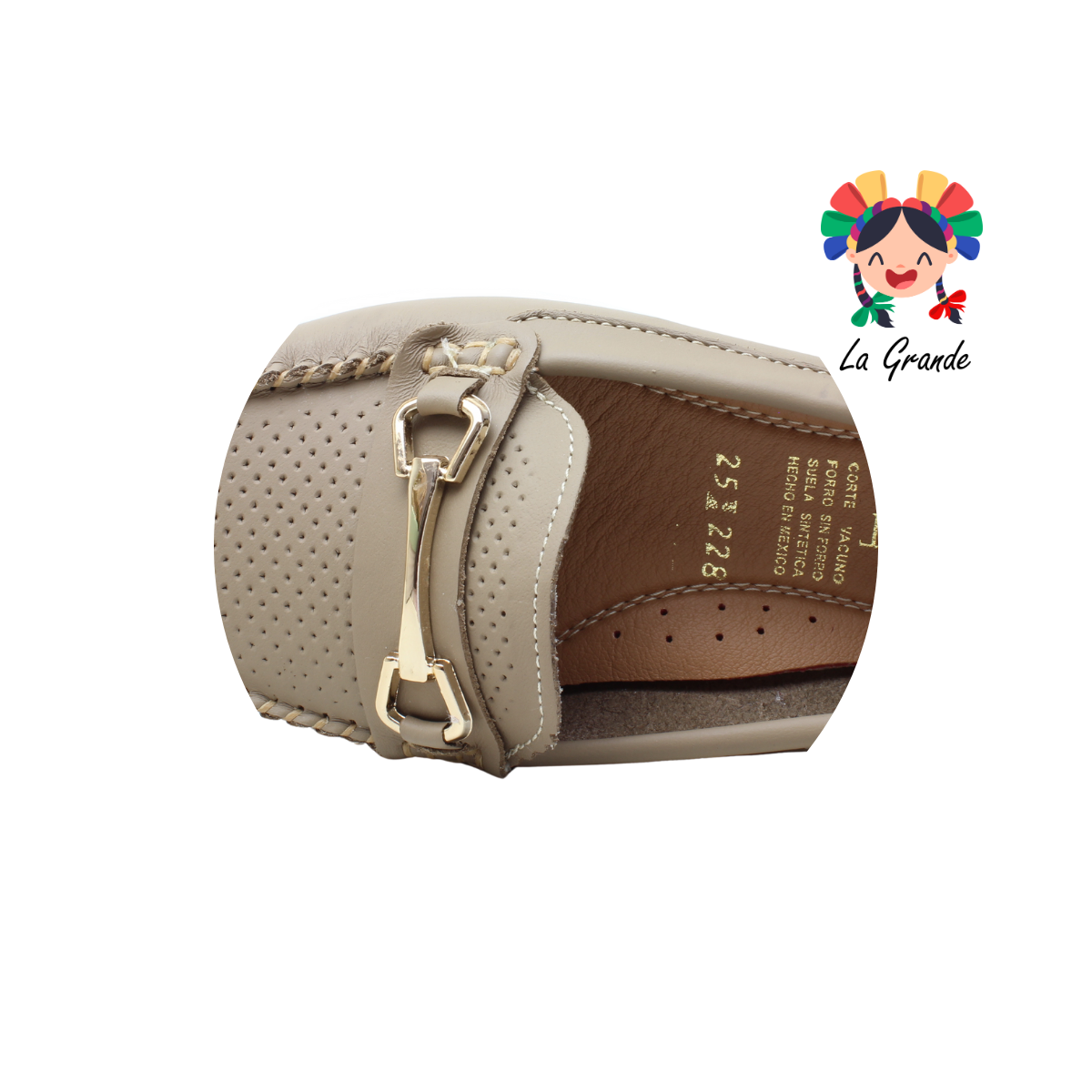 228 WILDCAT Topo Piel Zapato Casual para Dama