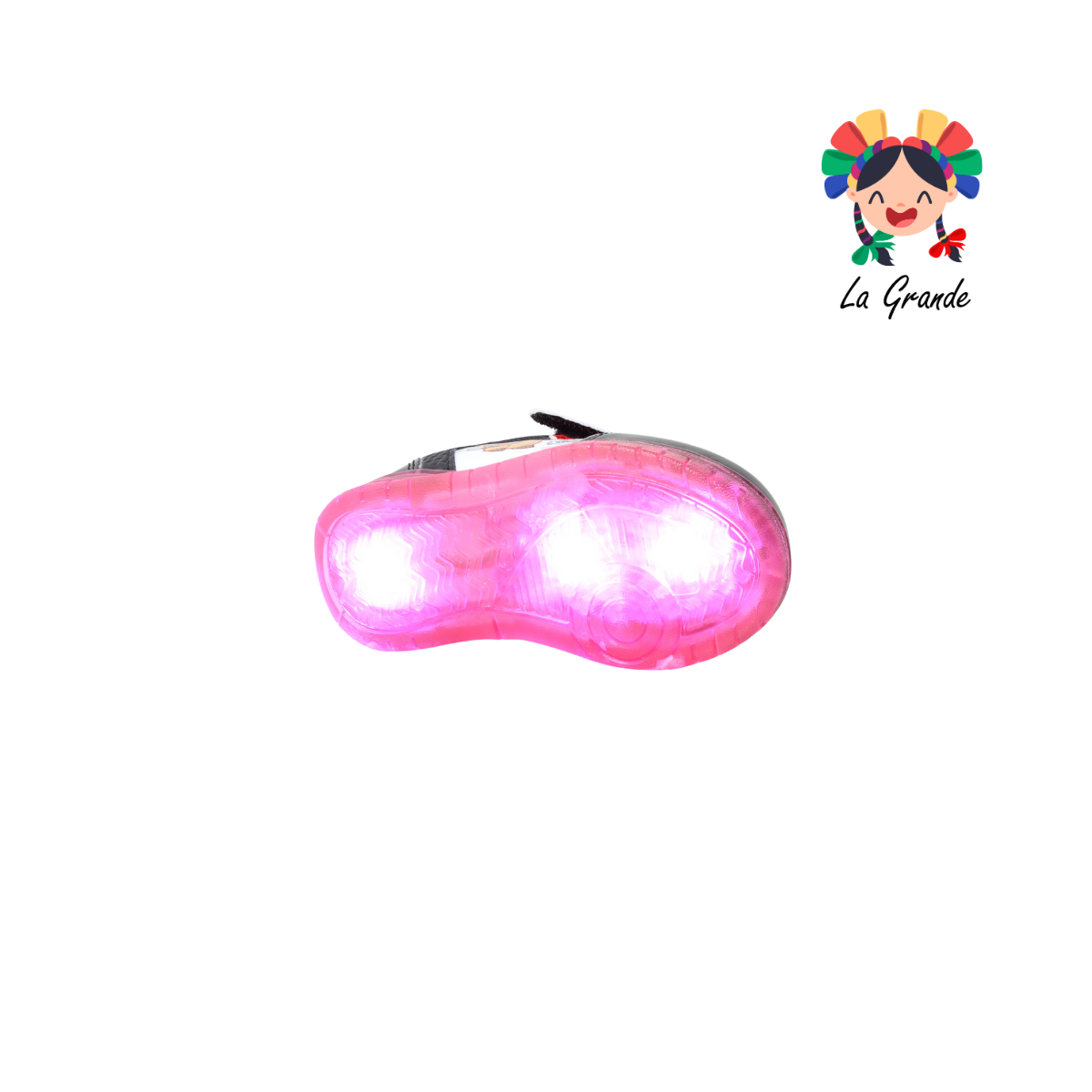 23031 CAPIBA ROJO ARANDANO Bco Ngo Rojo Tenis Casual con Luz Led Recargables para Bebé