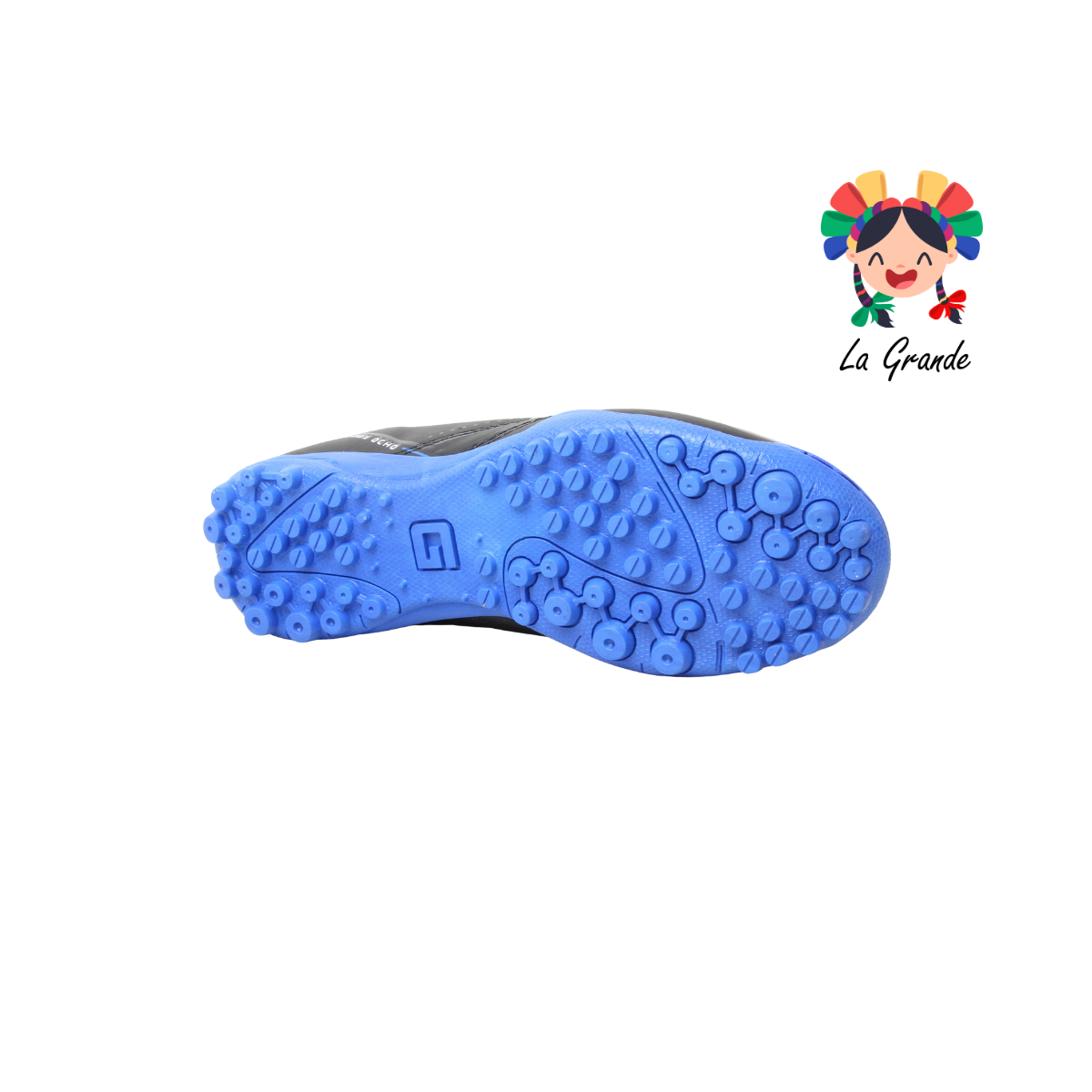 232 OCHO Ngo Azul Pituf Bco Tenis de Fútbol Rápido para Caballero