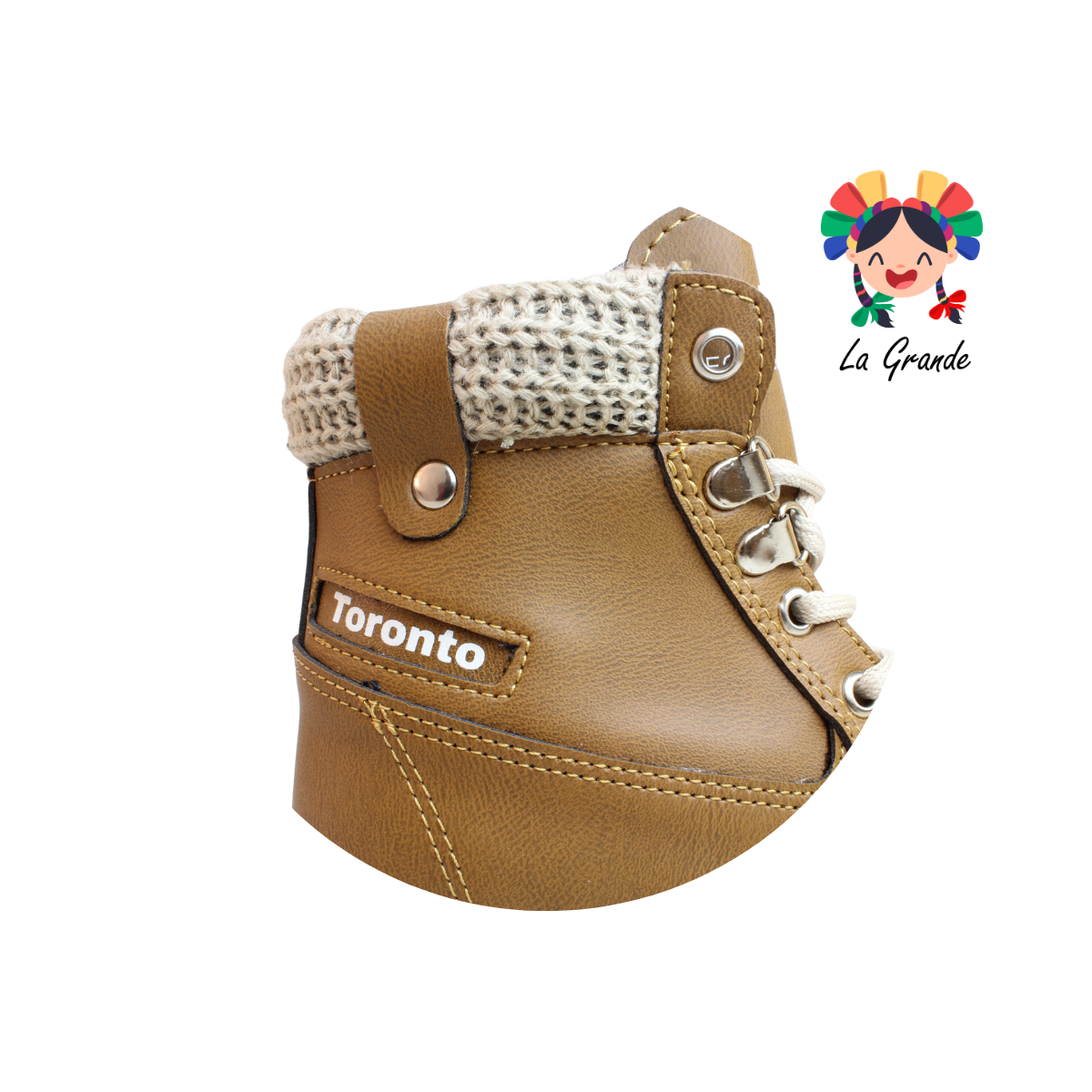 1150 TORONTO Camel Sueter Fresno Bota Casual Montaña para Dama