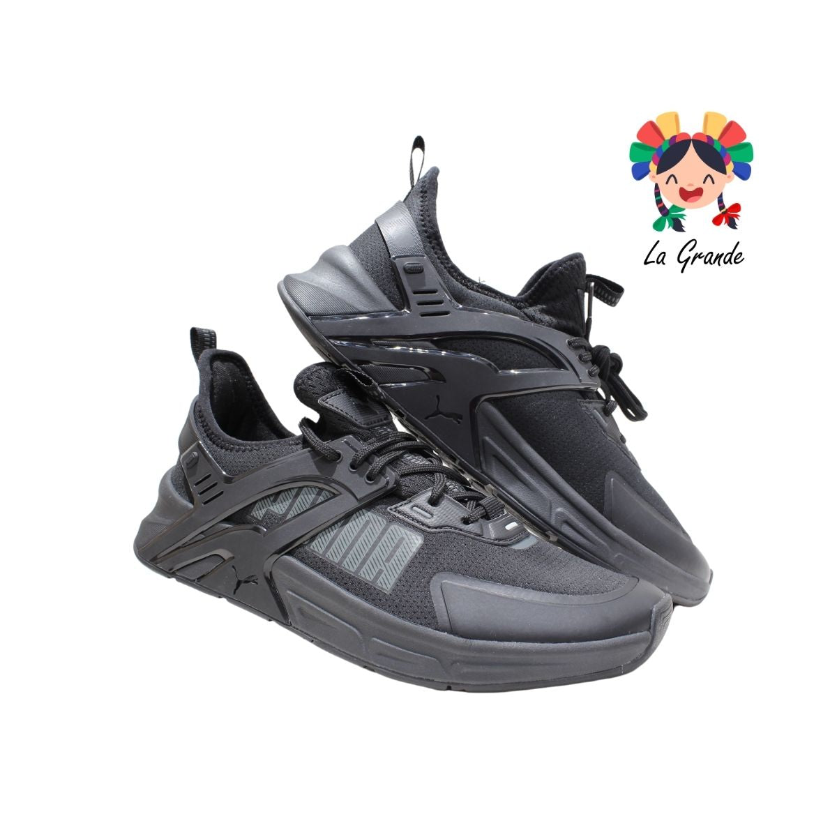PACER PUMA Negro Tenis Deportivo Original Importado Caballero
