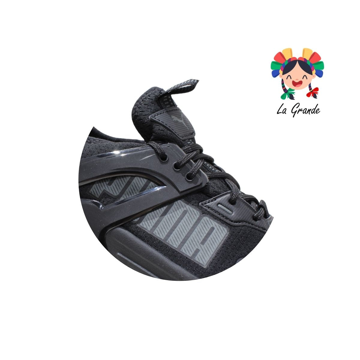 PACER PUMA Negro Tenis Deportivo Original Importado Caballero