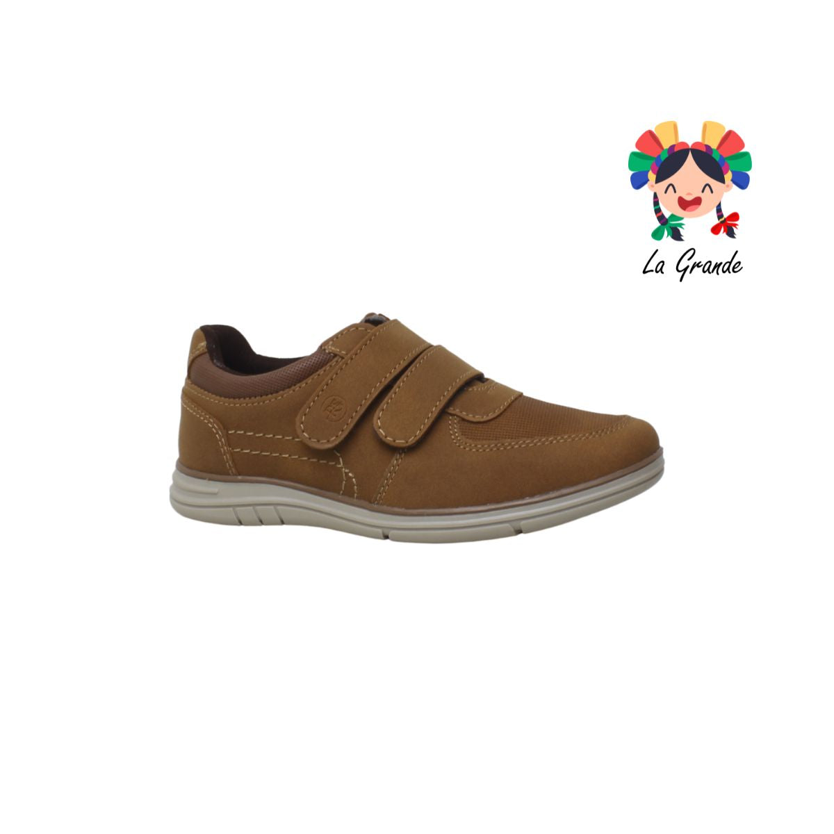 25007 RODRISAN Tan Sint Zapato Casual para Niño, Joven y Caballero