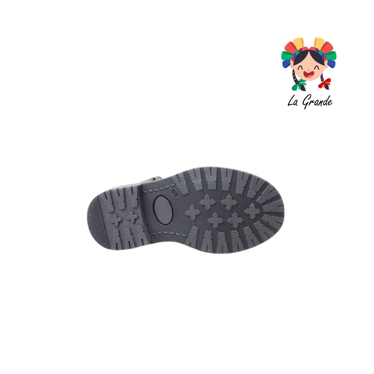 25190 BLASITO Negro Napa Bota Casual Larga para Niña