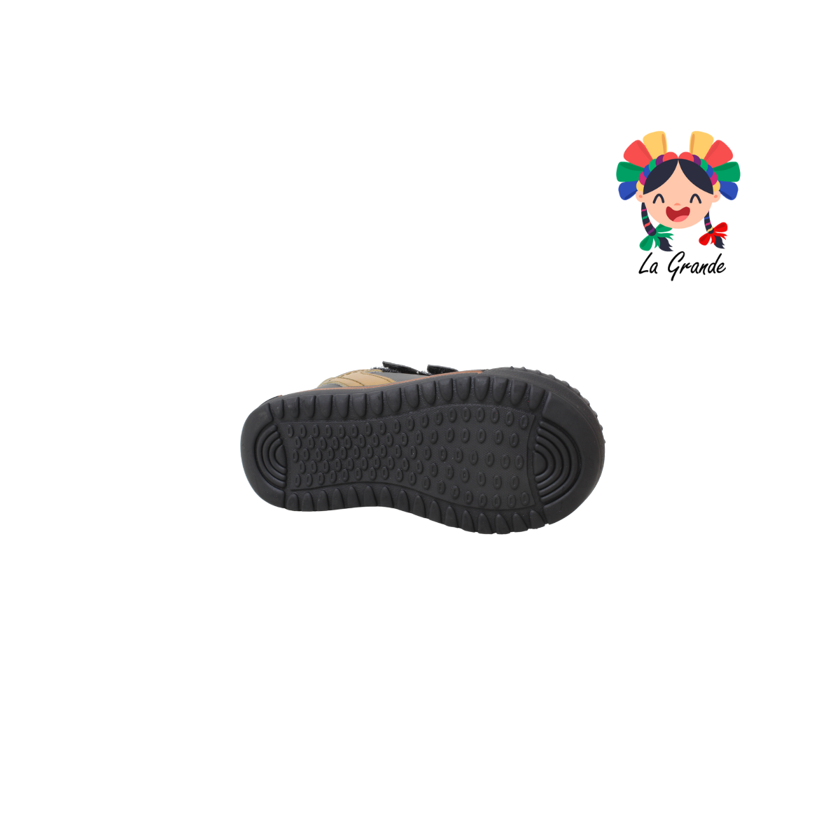 273 LUCHO Negro Café Sint Zapato Casual para Niño