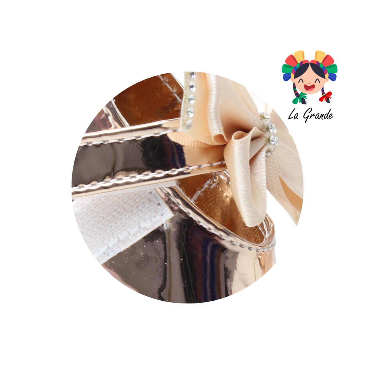 279 DAMITAS Cobre Sintético Zapato Casual para Bebé