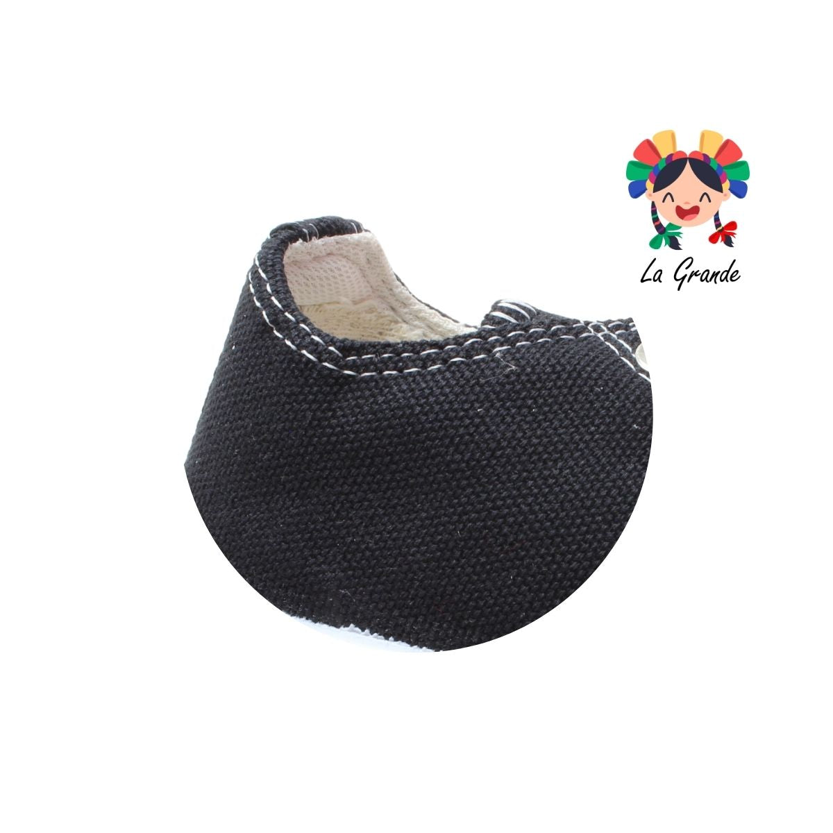 28080 CHISTORIN Negro Textil Sint Tenis Casual para Dama