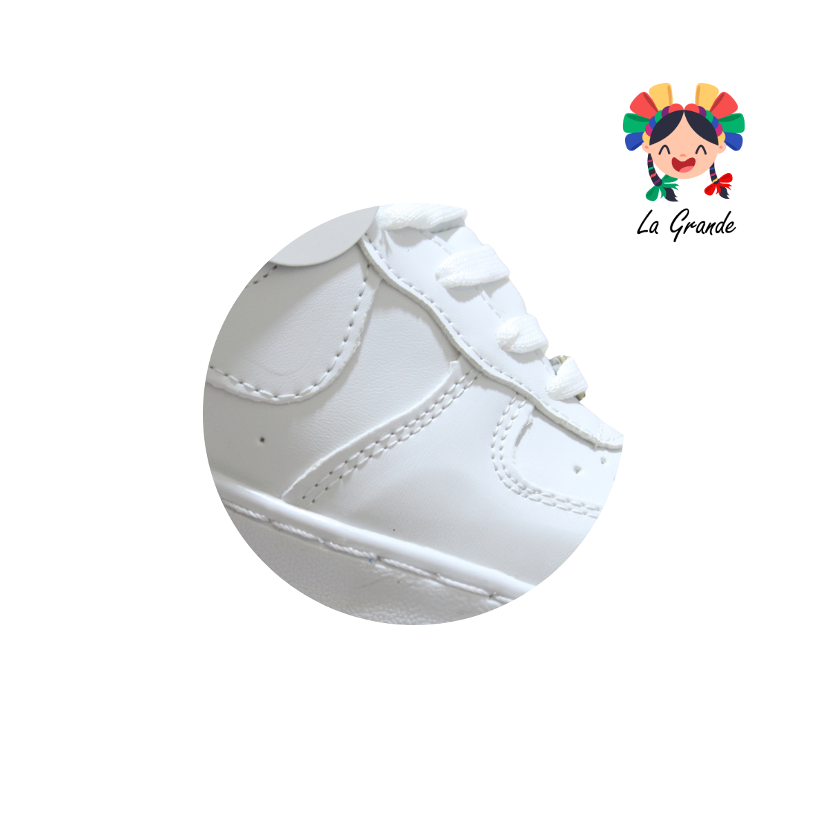 FX X-PLOD Blanco Blanco Sint Tenis Escolar para Niña, Niño Dama y Joven