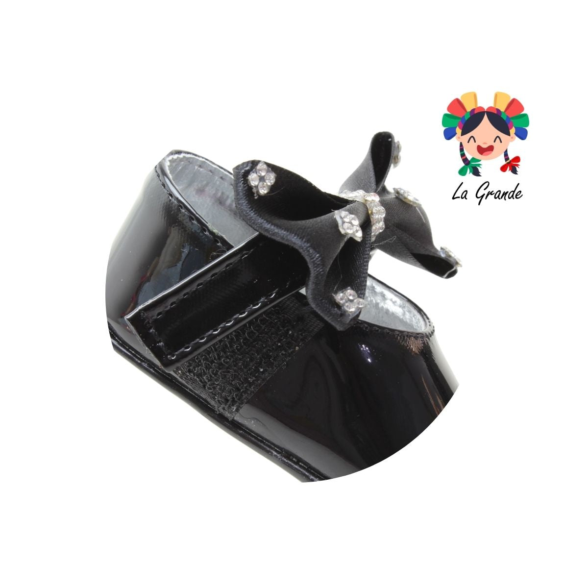 294 DAMITAS Negro Sintético Zapato Casual para Bebé