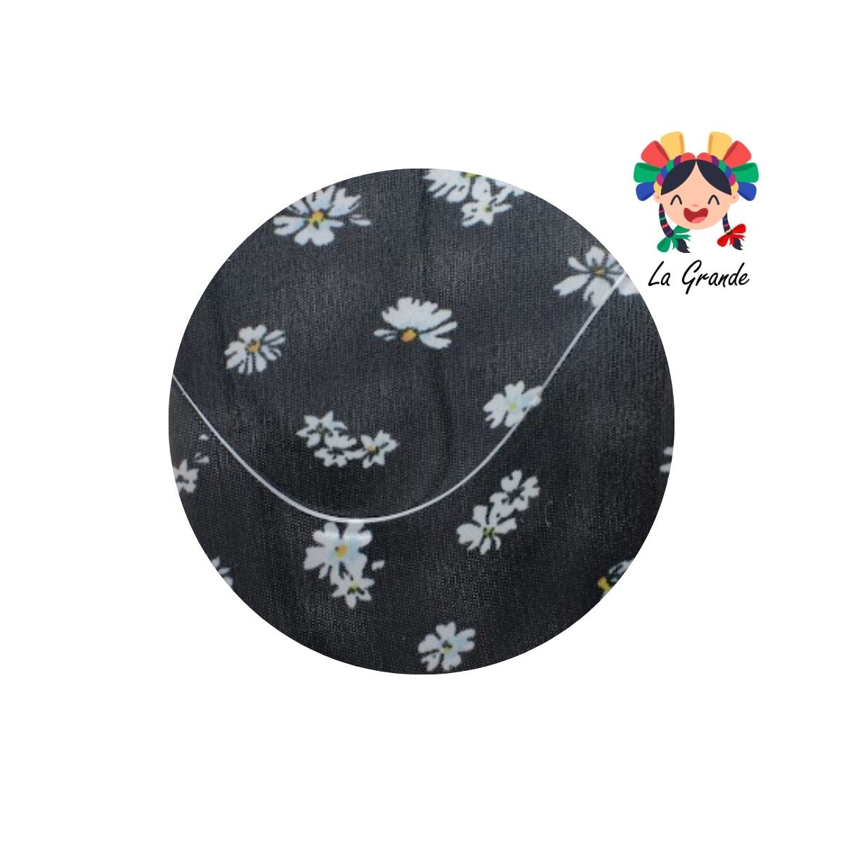 2953 TOP MODA Negro Hortensia Bota de Hule para Dama