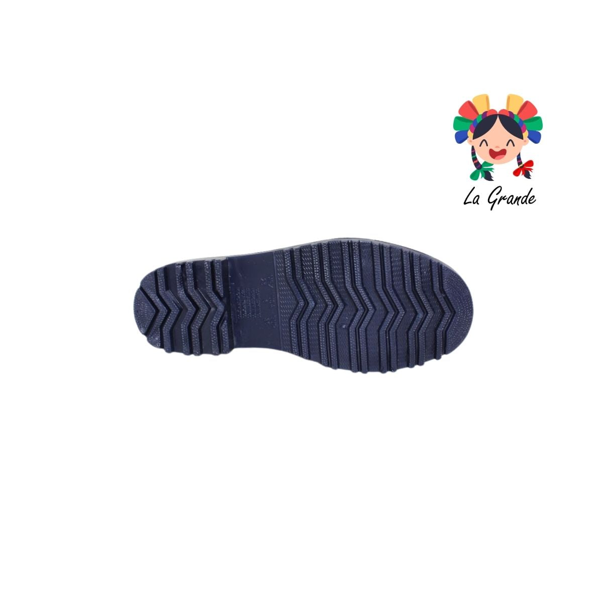 2953 TOP MODA Negro Margarita Bota de Hule para Dama