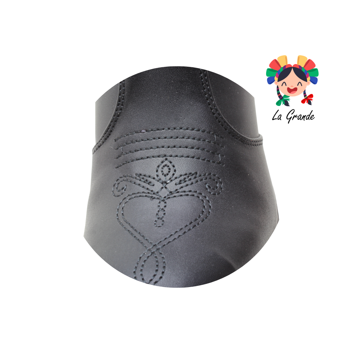 7090 D'COVA Negro Nairobi Bota Vaquera para Dama