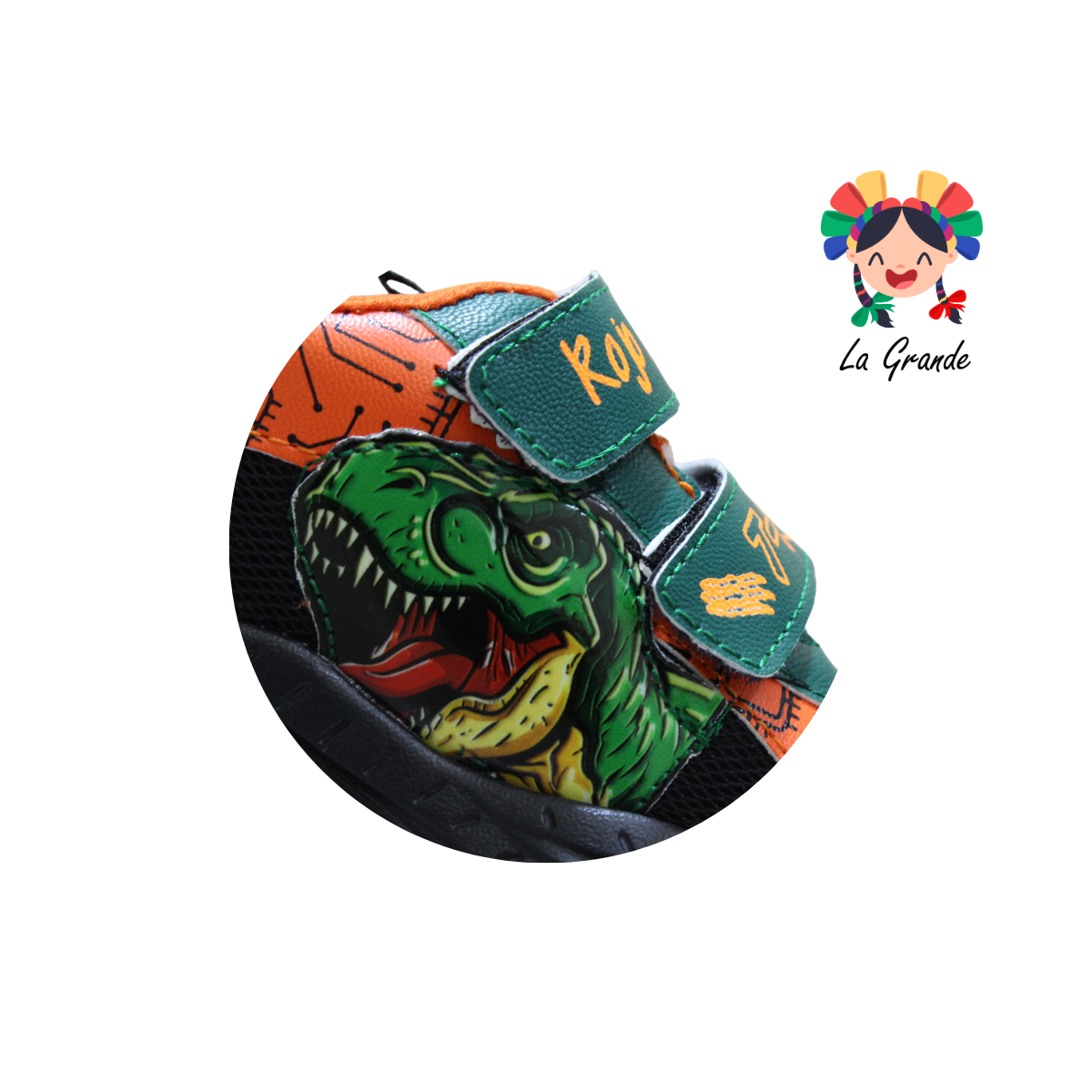 22040 Rex ROJO ARANDANO Ngo Vde Nja Sint Tenis Casual con Luz Led para Niño