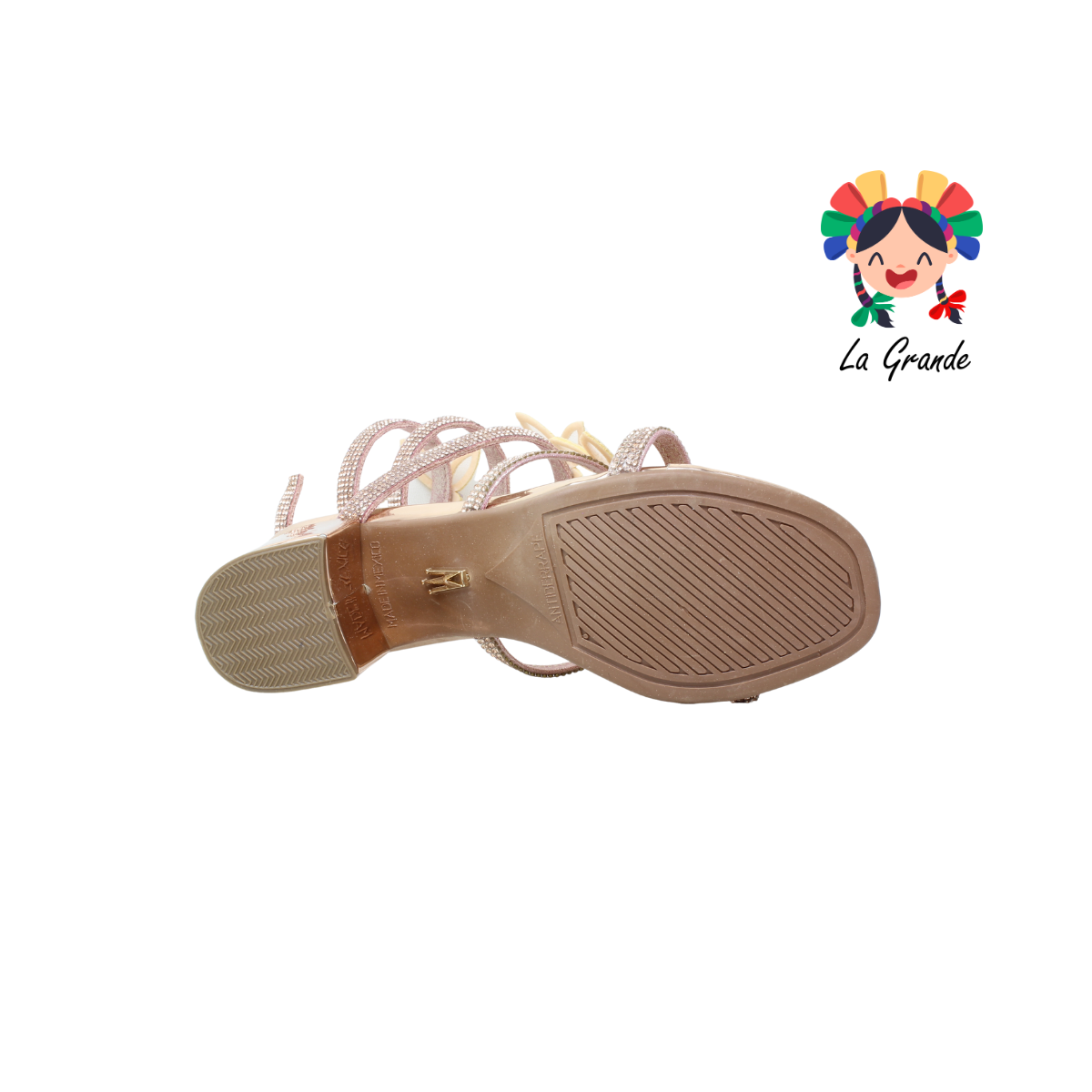 3009 WILDCAT Oro Rosado Sintetico Zapatilla Casual para Dama