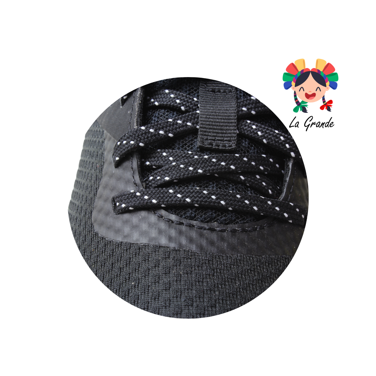 3025 CHARGED UNDER ARMOUR Negro Blanco Tenis Deportivo Importado para Dama y Joven