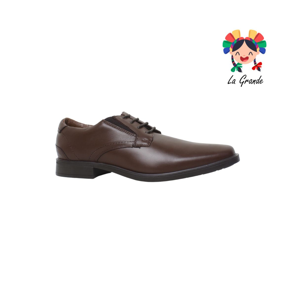 3029 PARRANDAS 3Mil Café Piel de Borrego Zapato de Vestir para Caballero