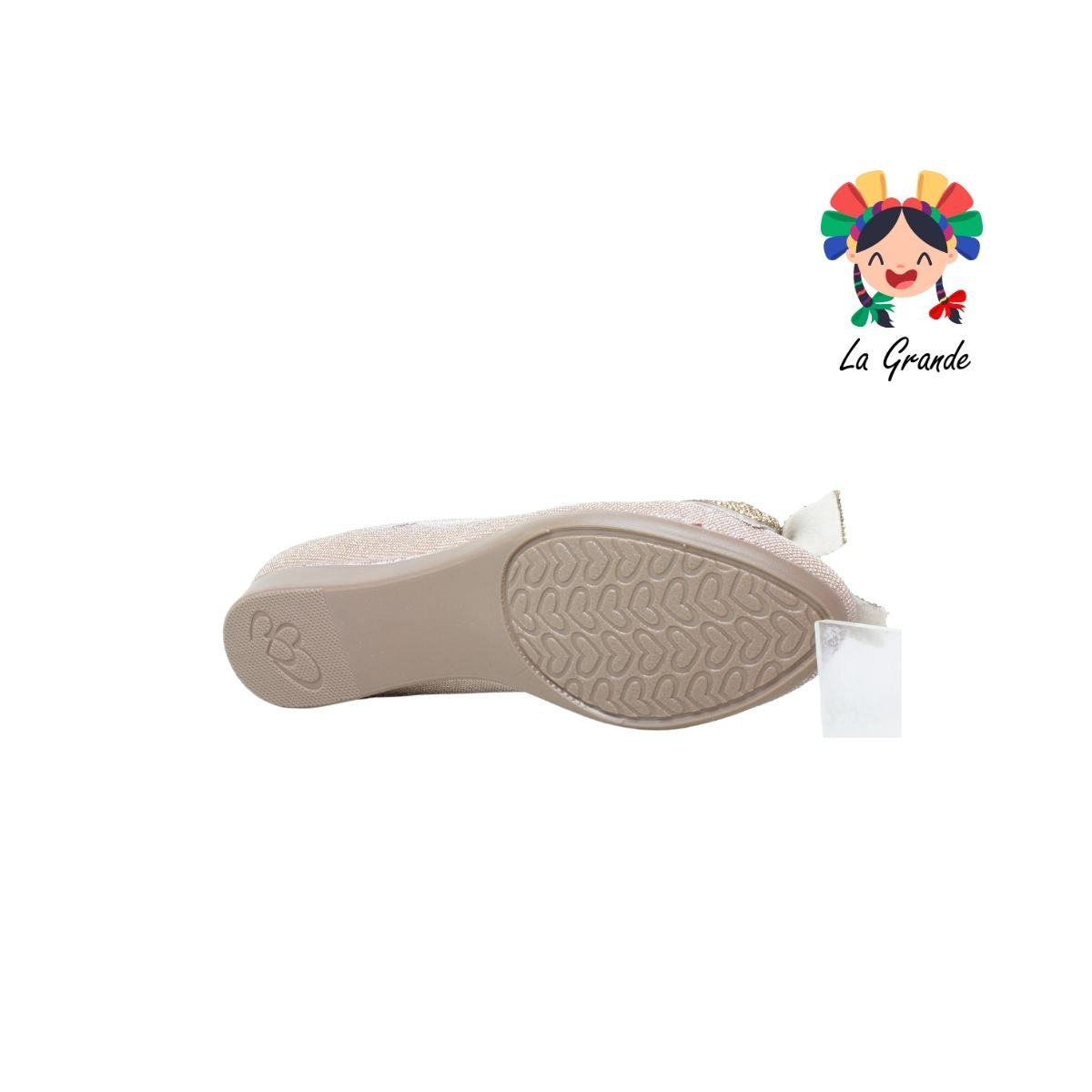 3035 YUL Oro Balerina con Pedrería para Dama