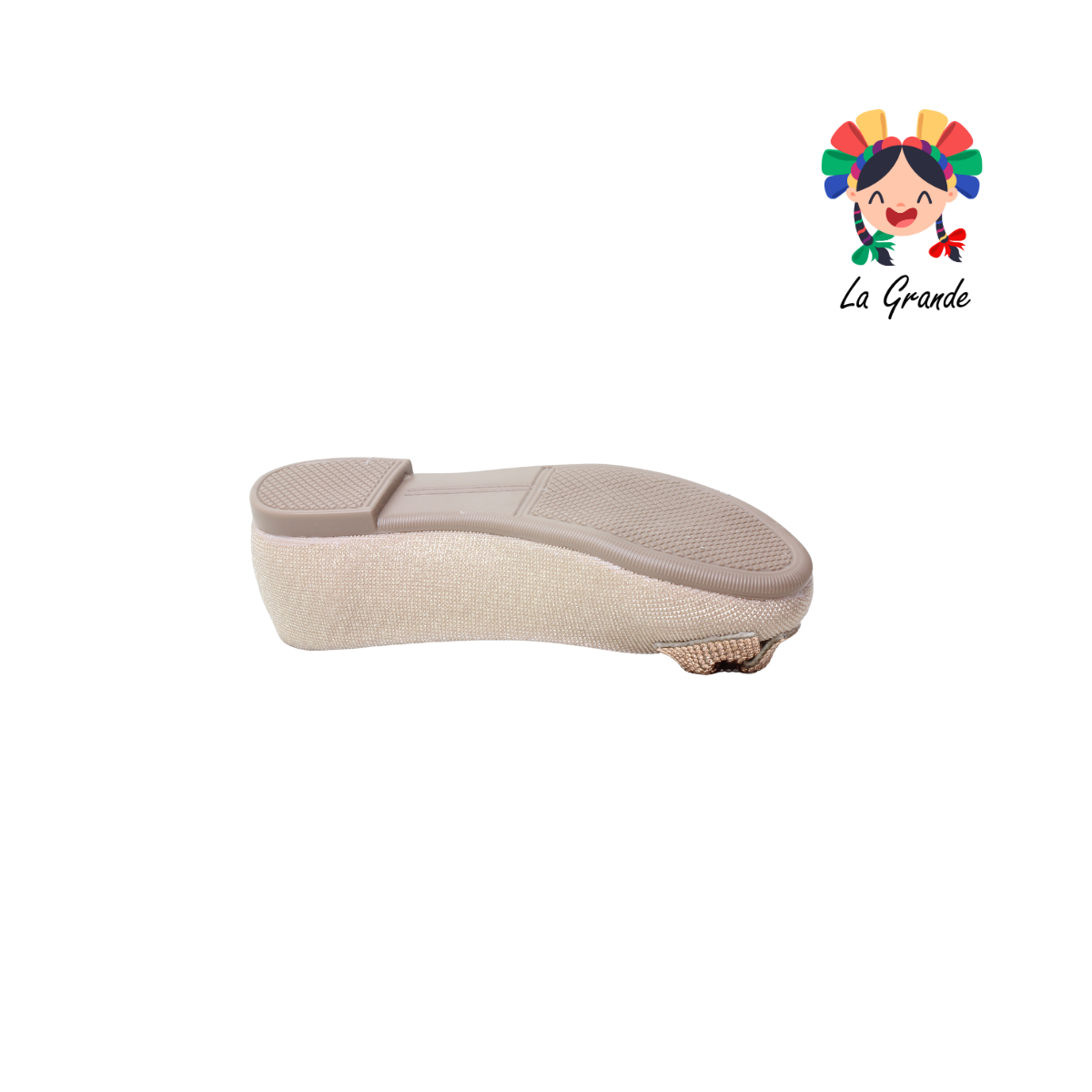 3035 YUL Oro Univ Balerina con Pedrería para Niña