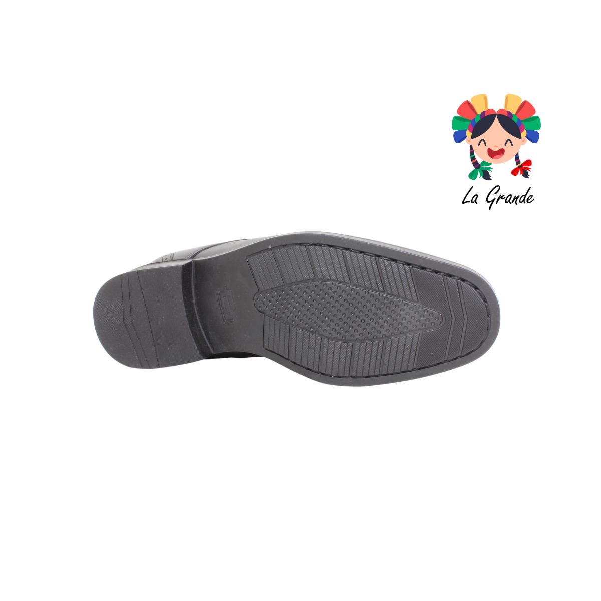 3037 PARRANDAS 3Mil Negro Piel de Borrego Zapato de Vestir Confort para Caballero