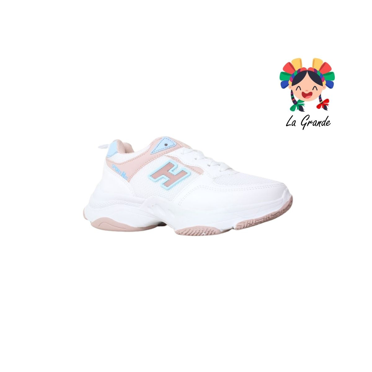 307 H-GROSS Bco Rich Cielo Tenis Deportivo para Dama